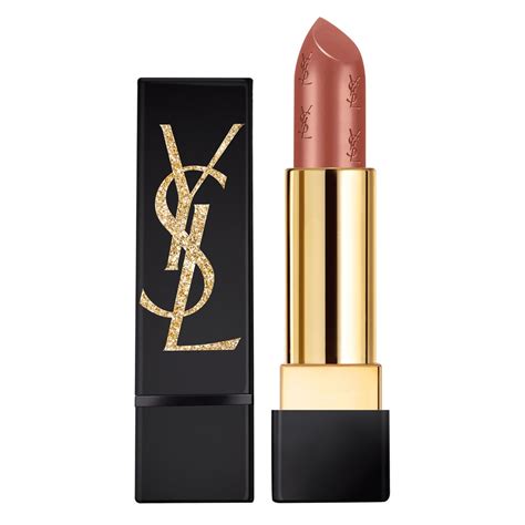 ysl 340 or cuivre coppery gold|YSL rouge pur couture lipstick.